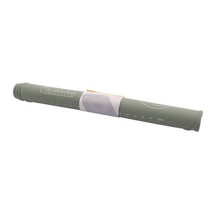 Bakmat met maatverdeling uit platinum silicone Iceberg Green 71x50cm