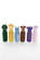 Double-walled stainless steel bottle with silicone straw Zigo 350ml 